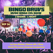 Bingo Bruvs XXL Music Bingo