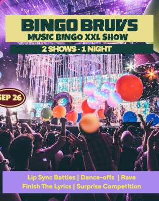 Bingo Bruvs XXL Music Bingo